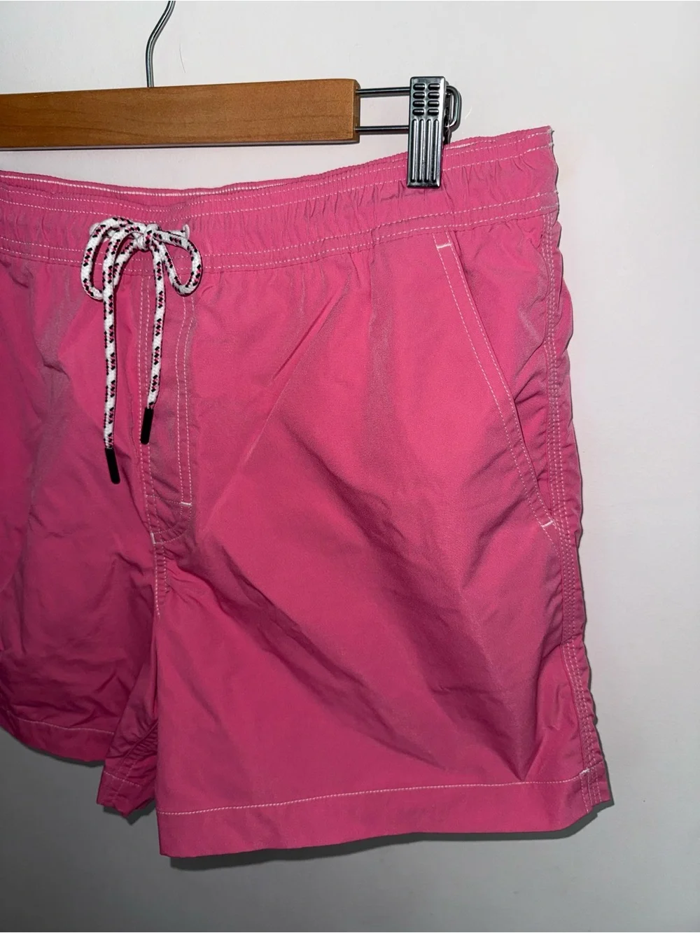 American Eagle 5” Solid Flex Swim Trunks Medium